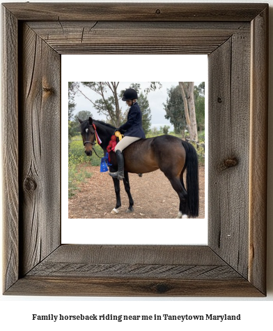 family horseback riding near me in Taneytown, Maryland